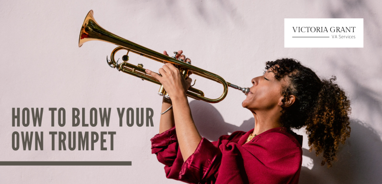 How to blow your own trumpet