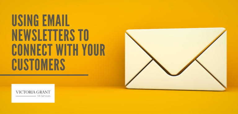Using email newsletters to connect with your customers